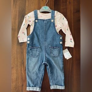 NWT Primark t-shirt and overalls